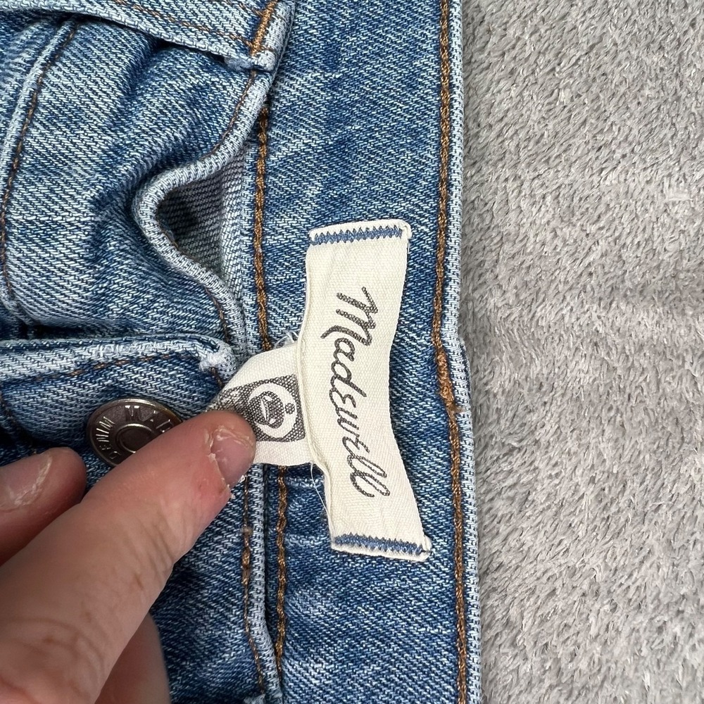 Madewell Jeans Womens 26 Blue Perfect Vintage Jean Straight‎ Leg Medium Wash - Picture 11 of 15
